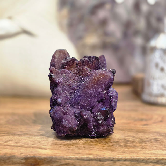 PIERRE QUARTZ VIOLET AU MANGANESE