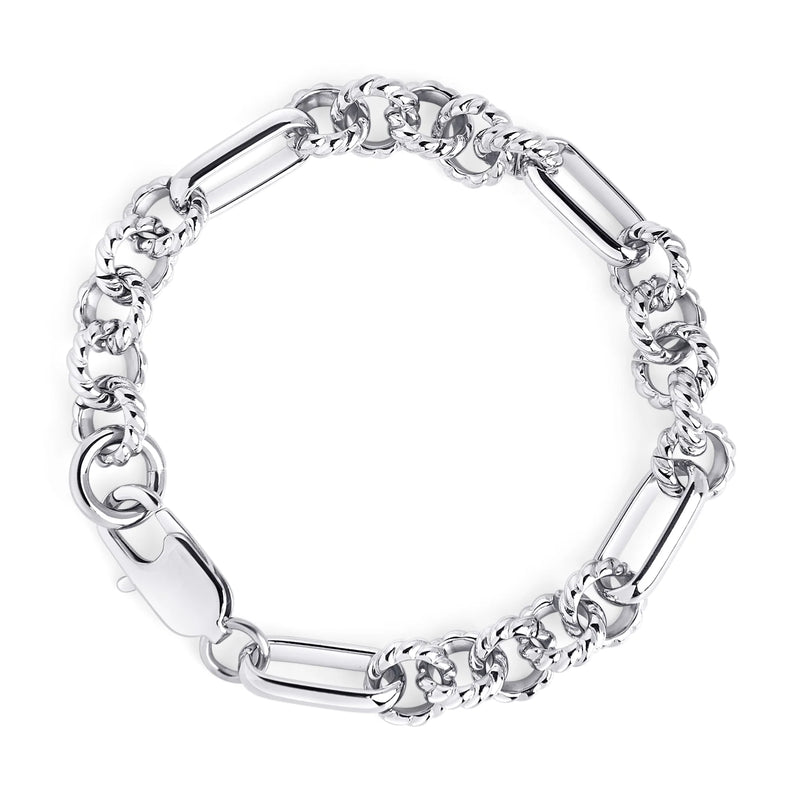 BRACELET A MAILLONS EN ACIER INOXYDABLE OLIVIA | MIA BIJOUX
