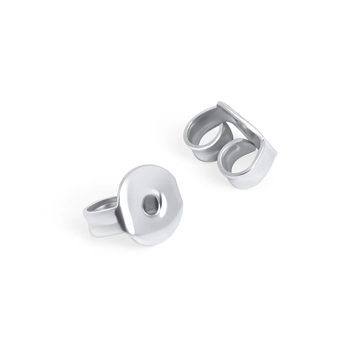 BOUCLES D'OREILLES MARTELEES OVALES ACIER INOXYDABLE | MIA BIJOUX