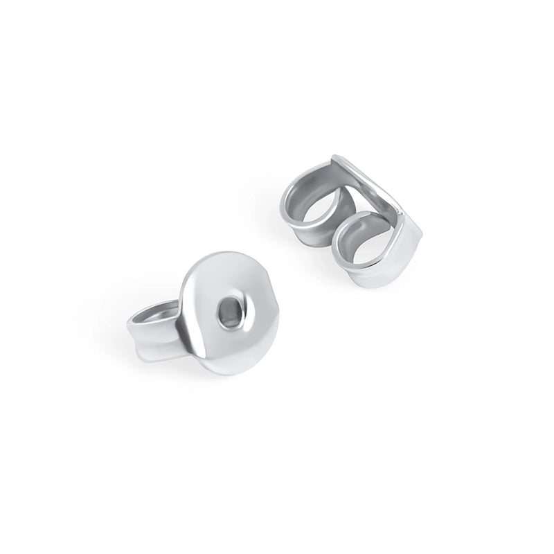 BOUCLES D'OREILLES MARTELEES OVALES ACIER INOXYDABLE | MIA BIJOUX