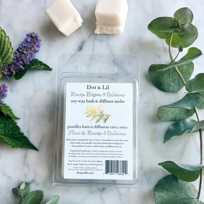 PASTILLES BAIN ET DIFFUSEUR FLEUR MIMOSA NECTARINE
