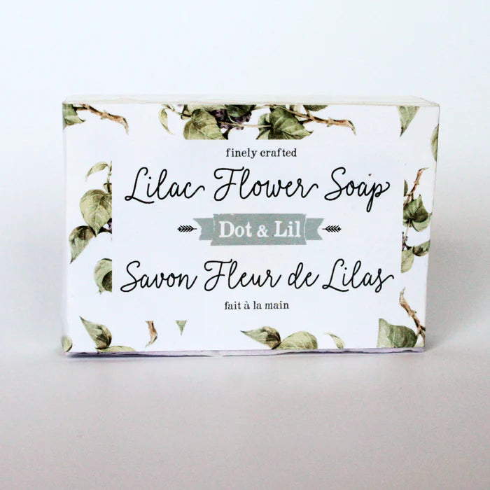 Savon végétalien Dot & Lil – L’authenticité du lilas en fleur