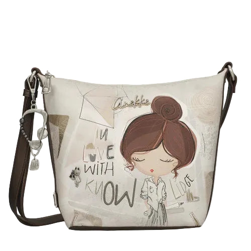 Sac bandoulière artistique inspiré d’Hypatie au design élégant et fonctionnel - Anekke