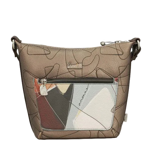 Sac bandoulière artistique inspiré d’Hypatie au design élégant et fonctionnel - Anekke