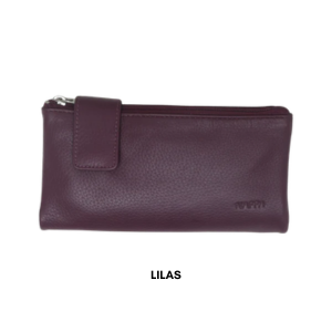 PORTEFEUILLE EN CUIR CHARLOTTE – NAPPA – 13 EMPLACEMENTS POUR CARTES