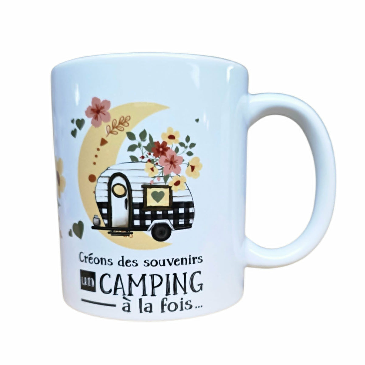 Tasse "Créons des souvenirs un camping à la fois" - La Fabrique Champêtre