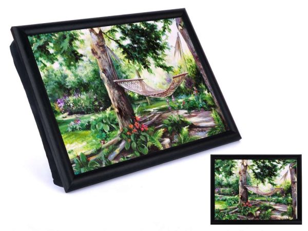 Plateau-coussin multifonction : Livre, tablette, ordinateur, bricolage, etc.