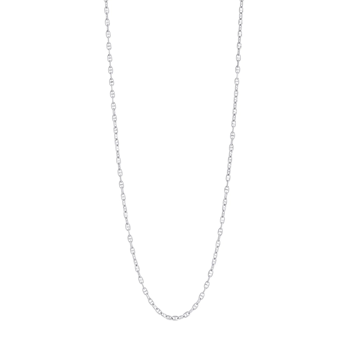 CHAÎNE DE COU À PETITES MAILLES EN ACIER INOXYDABLE INDIE - MIA BIJOUX