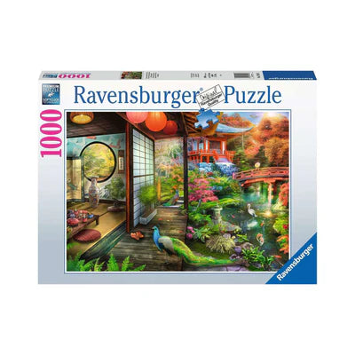 CASSE-TETE L'HEURE DU THE AU JARDIN JAPONAIS 1000 MORCEAUX | RAVENSBURGER