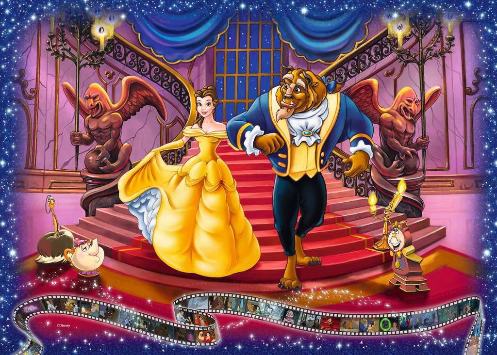 CASSE-TETE DISNEY LA BELLE ET LA BETE 1000 MORCEAUX | RAVENSBURGER