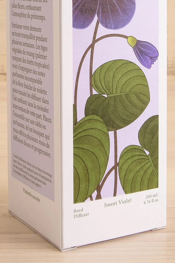 Diffuseur à bâtonnets Violette Sucrée – Théorie Botanique
