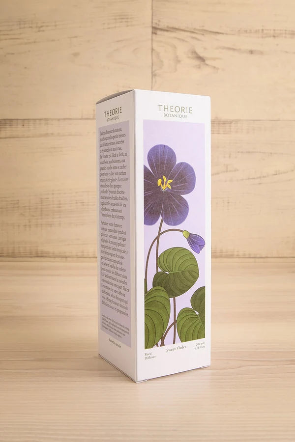 Diffuseur à bâtonnets Violette Sucrée – Théorie Botanique