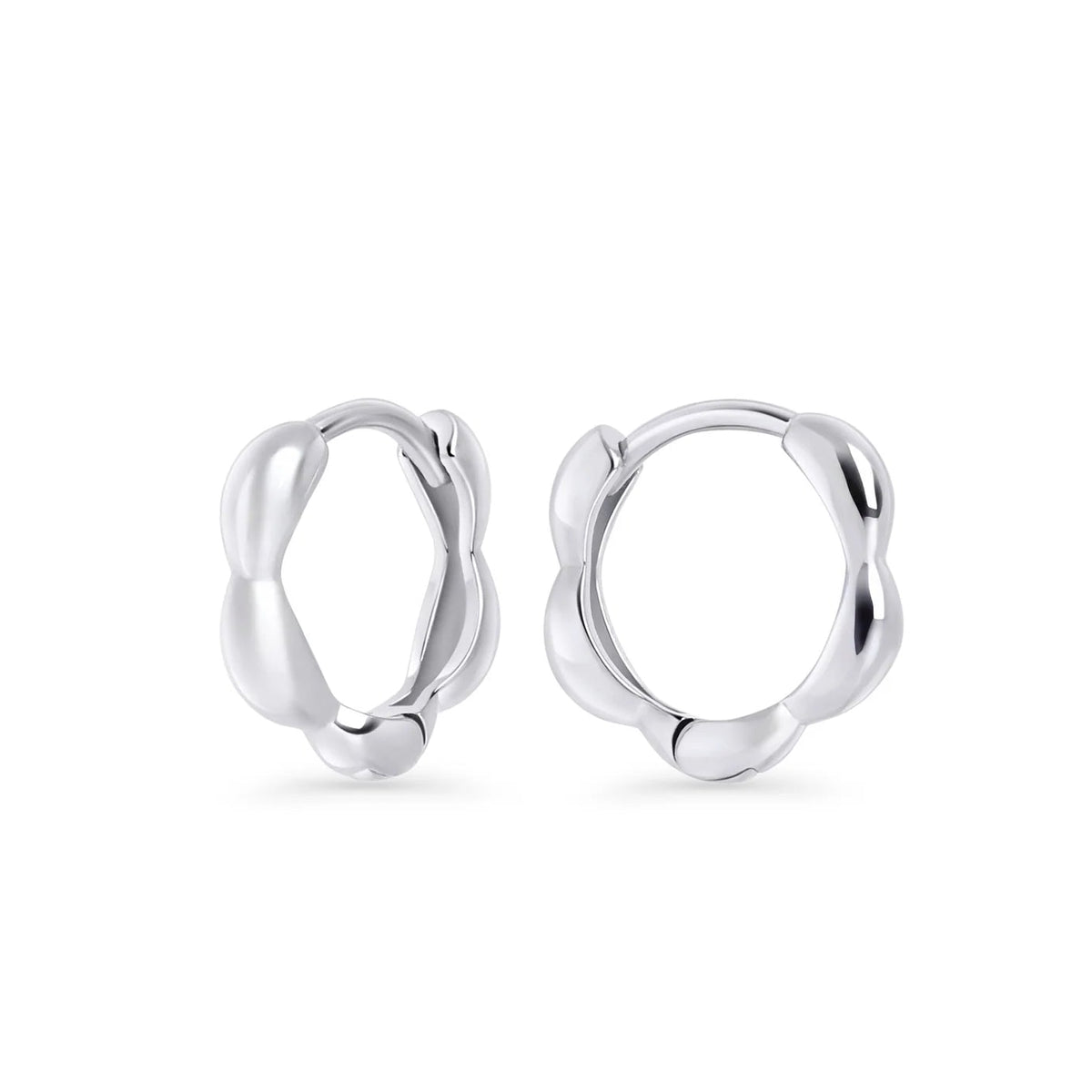BOUCLES D'OREILLES FIONA ACIER INOXYDABLE - MIA BIJOUX