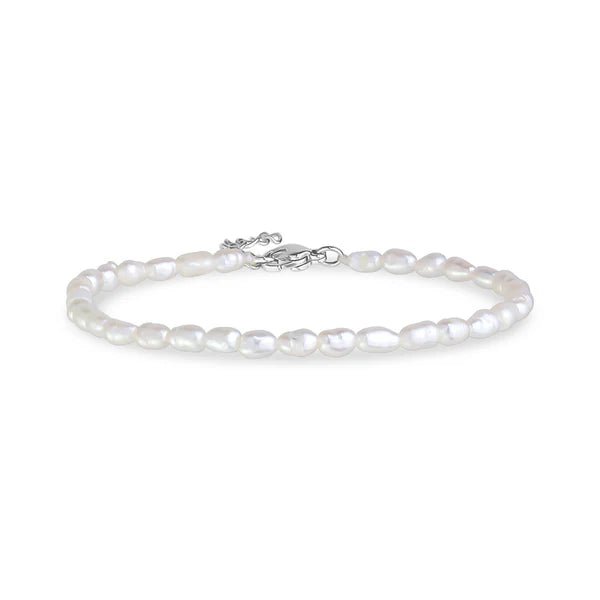 BRACELET DE PERLES D'EAU DOUCE - ARZ STEEL
