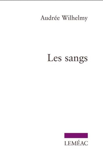 SANGS (FINALISTE PRIX DES LIB. 2014)