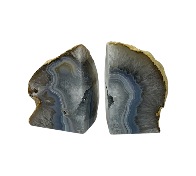 APPUI-LIVRES AGATE 2 PIECES