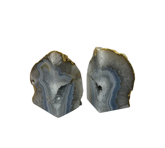 APPUI-LIVRES AGATE 2 PIECES