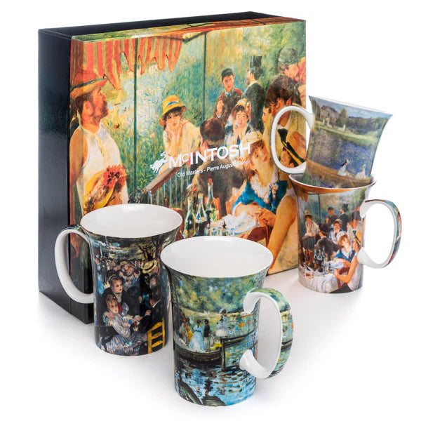 ENSEMBLE DE 4 TASSES RENOIR – MCINTOSH