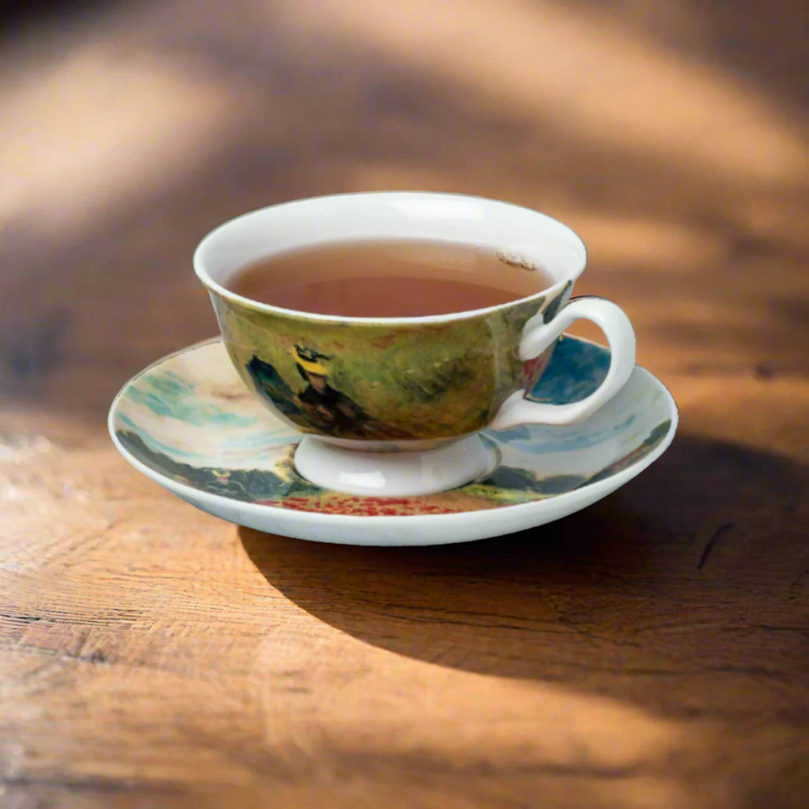 TASSE ET SOUCOUPE COQUELICOTS MONET - MCINTOSH