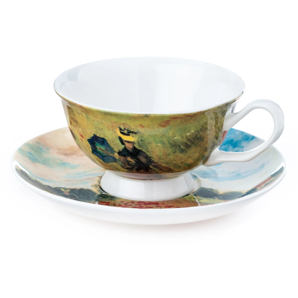 TASSE ET SOUCOUPE COQUELICOTS MONET - MCINTOSH