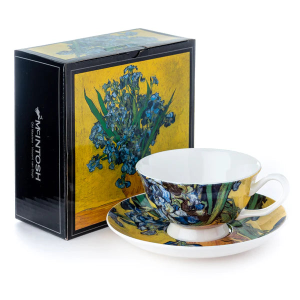 TASSE ET SOUCOUPE IRIS VAN GOGH | MCINTOSH