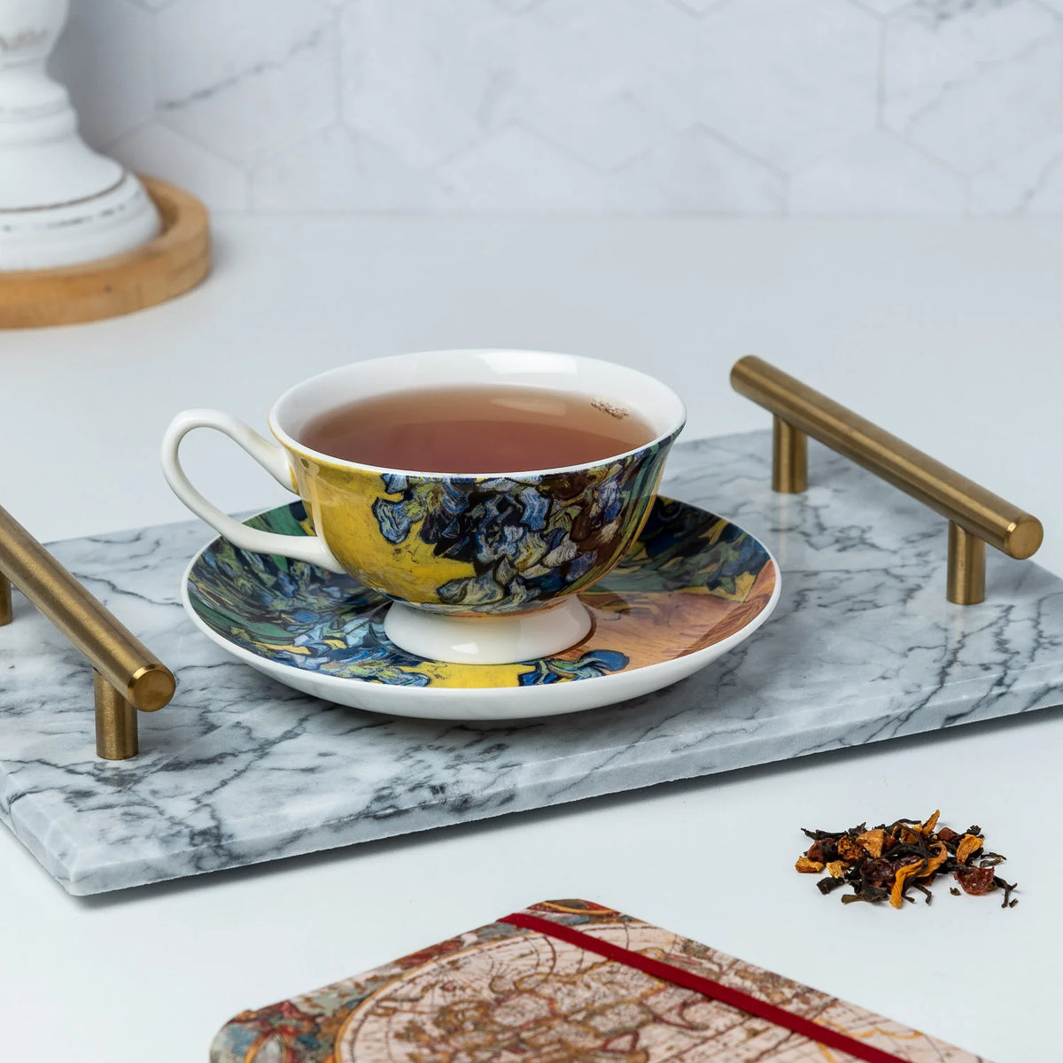 TASSE ET SOUCOUPE IRIS VAN GOGH | MCINTOSH