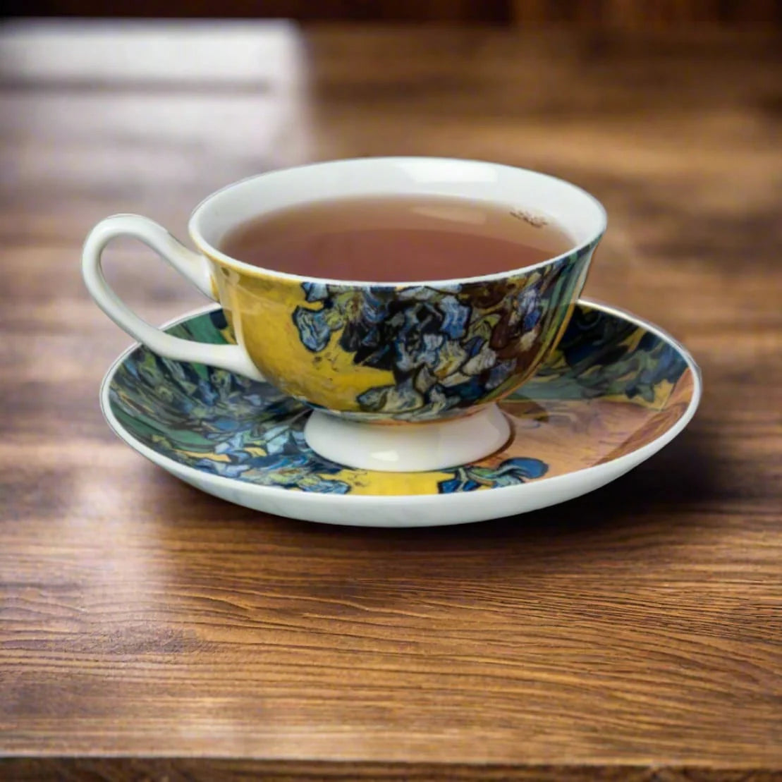 TASSE ET SOUCOUPE IRIS VAN GOGH | MCINTOSH