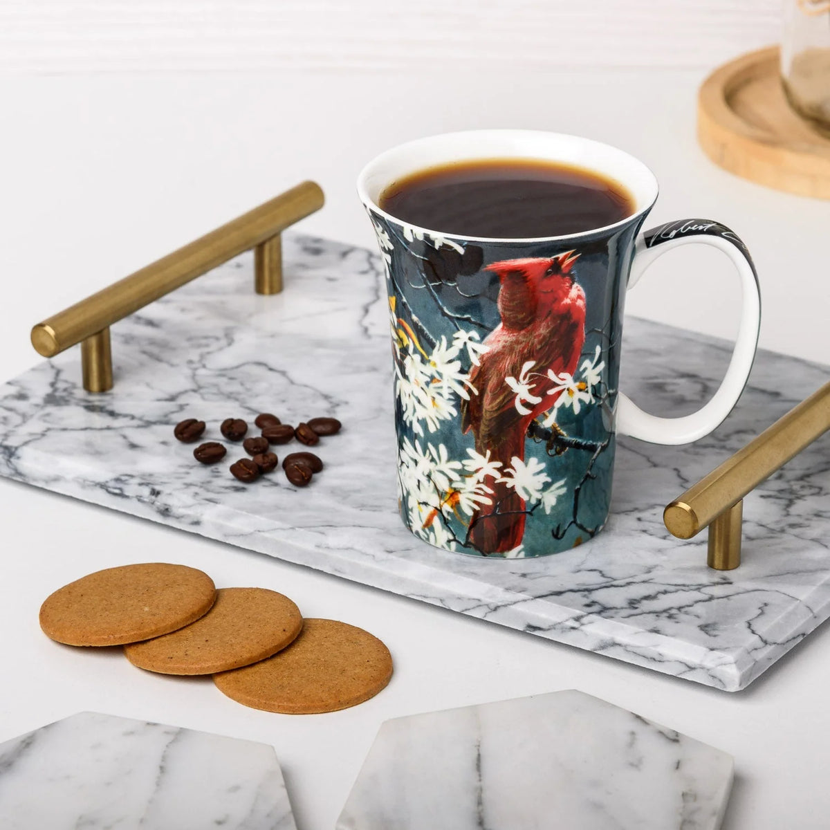 TASSE CARDINAL PRINTANIER ROBERT BATEMAN - MCINTOSH