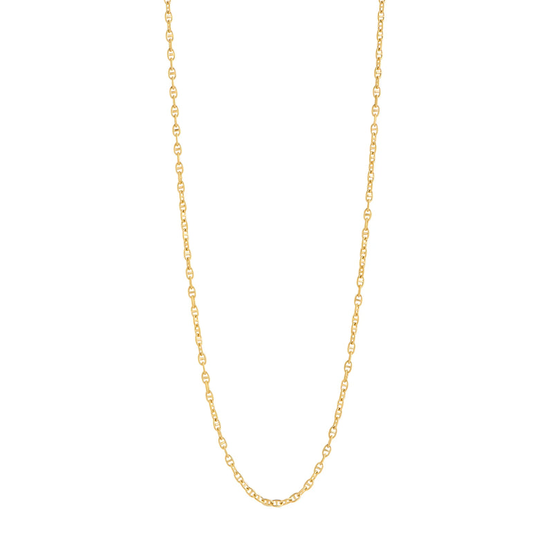 Collier chaîne minimaliste en acier inoxydable or - Mia Bijoux