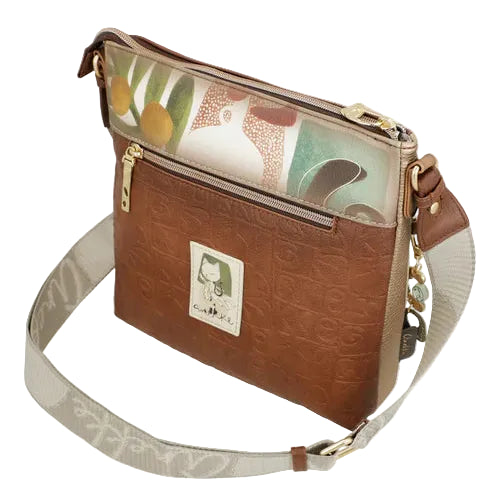 Sac bandoulière inspiré de la Grèce antique au design artistique et élégant. - Anekke