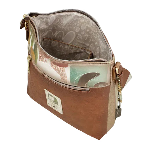 Sac bandoulière inspiré de la Grèce antique au design artistique et élégant. - Anekke