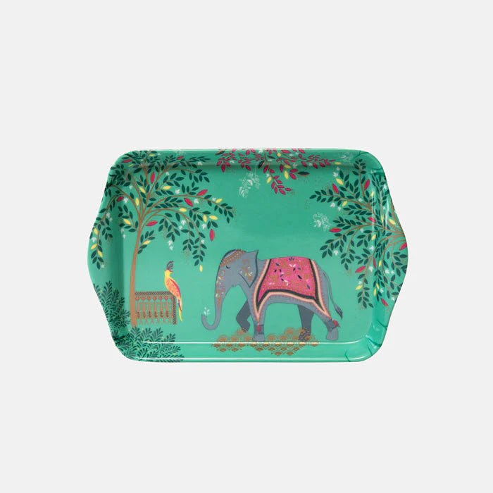 ENSEMBLE TASSES ET PLATEAU ELEPHANT SARA MILLER LONDON | PORTMEIRION