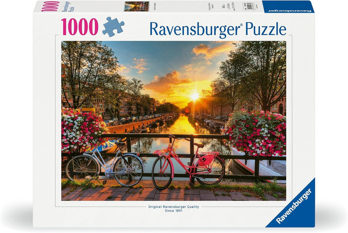CASSE-TETE 1000 MORCEAUX VELOS A AMSTERDAM | RAVENSBURGER