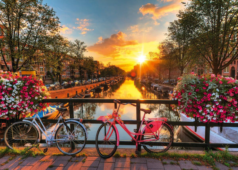 CASSE-TETE 1000 MORCEAUX VELOS A AMSTERDAM | RAVENSBURGER