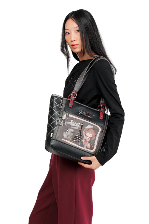 Grand sac à bandoulière Mademoiselle – Élégance parisienne et style unique | Anekke