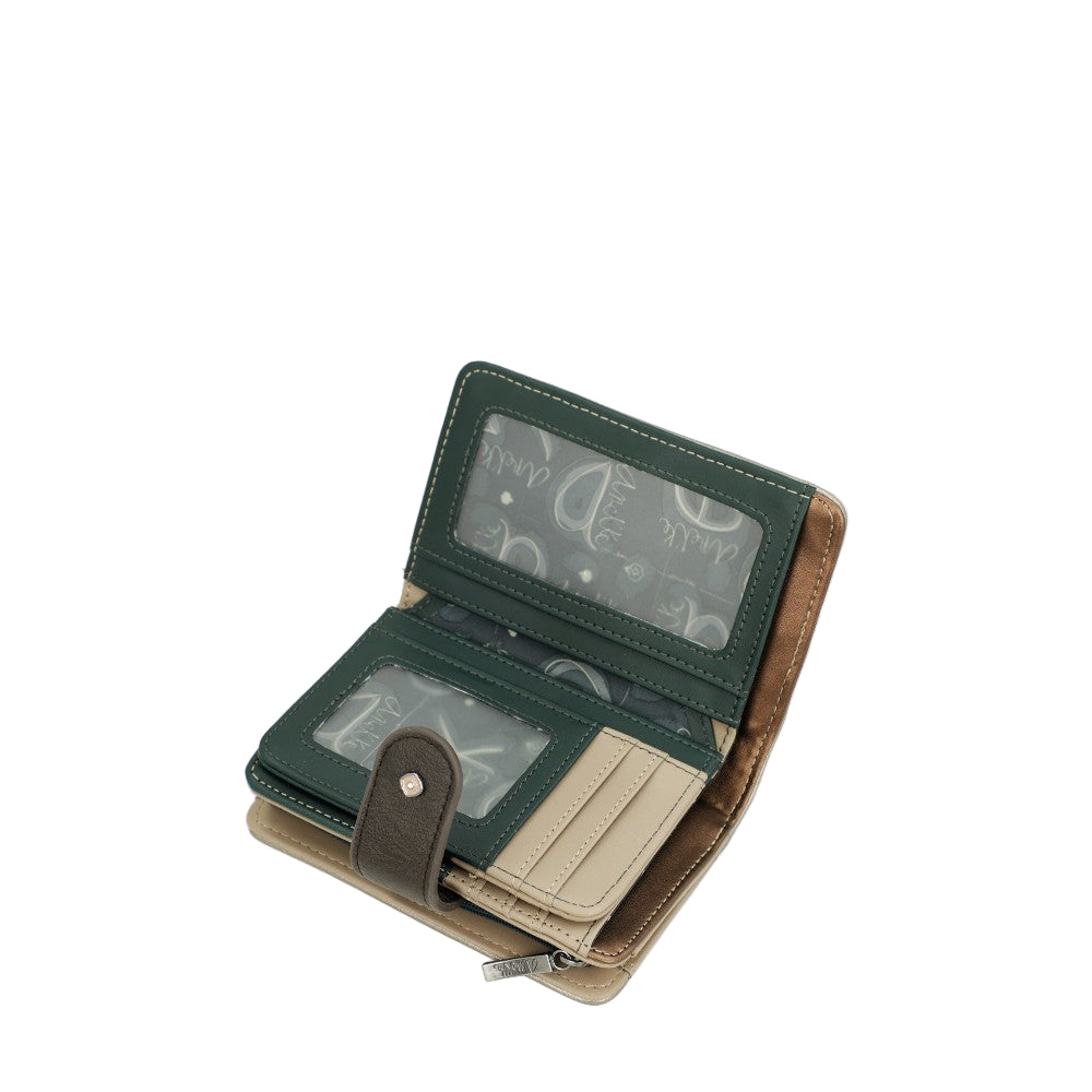 Portefeuille court RFID Anekke REAL | Compact, pratique et élégant