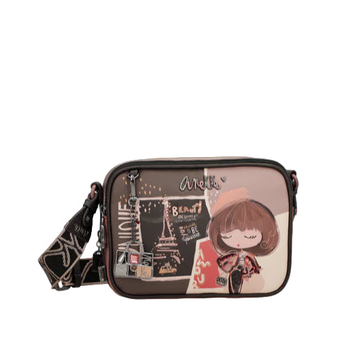 Sac à main bandoulière Mademoiselle - 2 compartiments - Anekke