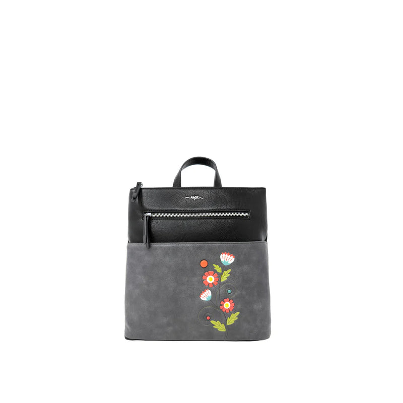 SAC A DOS FLORA GRIS - ESPE