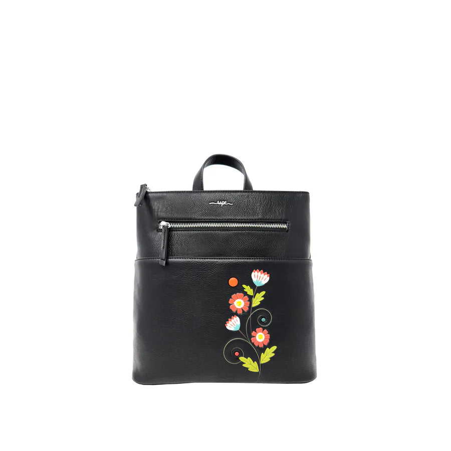 SAC A DOS FLORA NOIR - ESPE