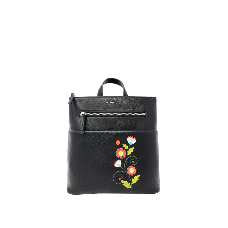 SAC A DOS FLORA NOIR - ESPE