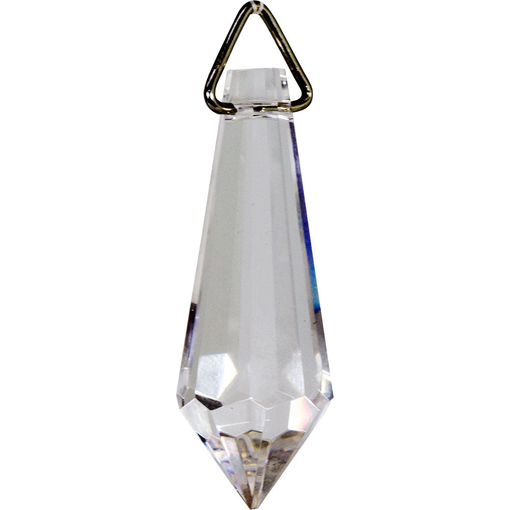 PENDULE POINTE QUARTZ CLAIR