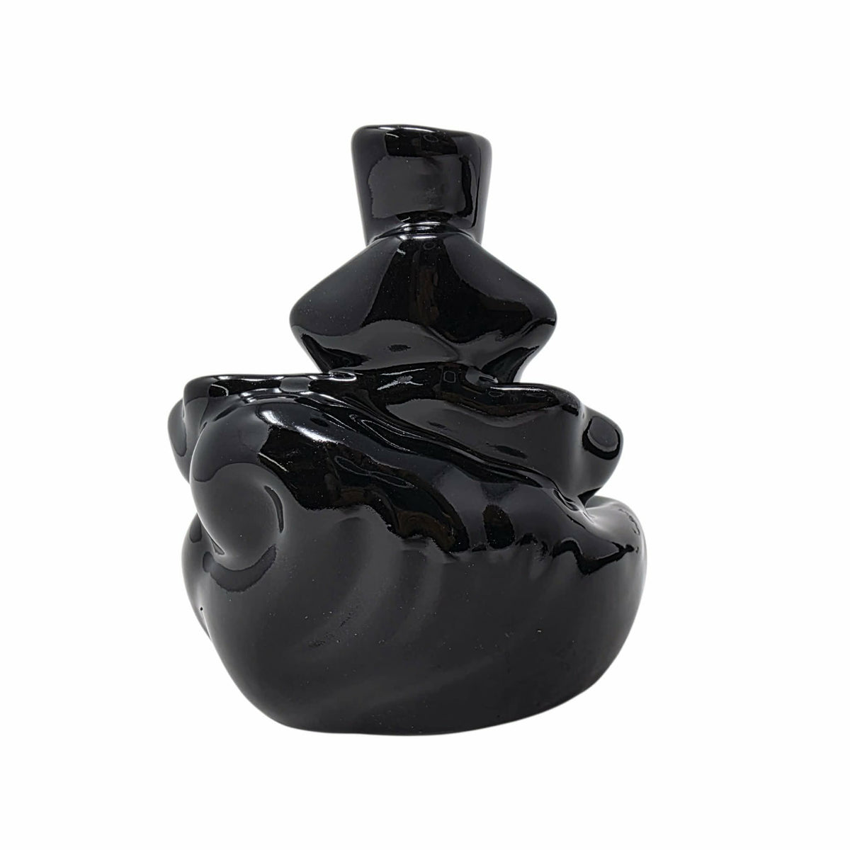 Brûleur d'encens Backflow noir effet cascade