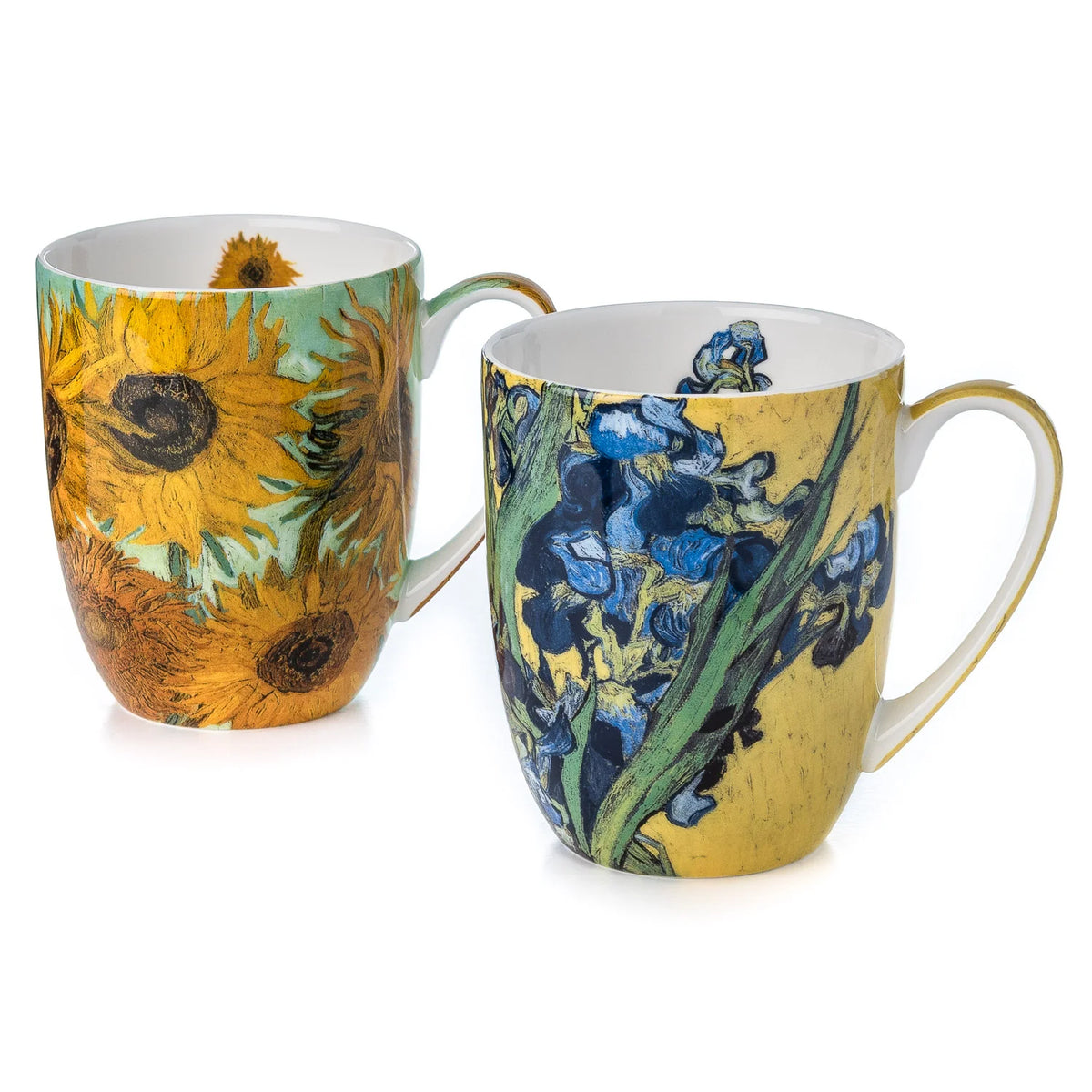 ENSEMBLE 2 TASSES VAN GOGH FLEURS MCINTOSH