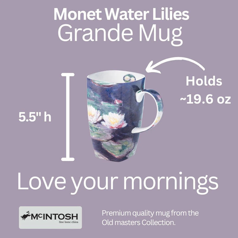 GRANDE TASSE MONET NYMPHEAS | MCINTOSH
