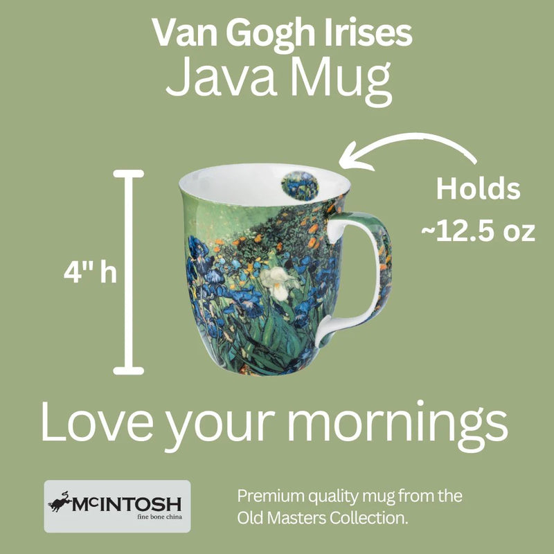 TASSE JAVA IRIS DE VAN GOGH | MCINTOSH