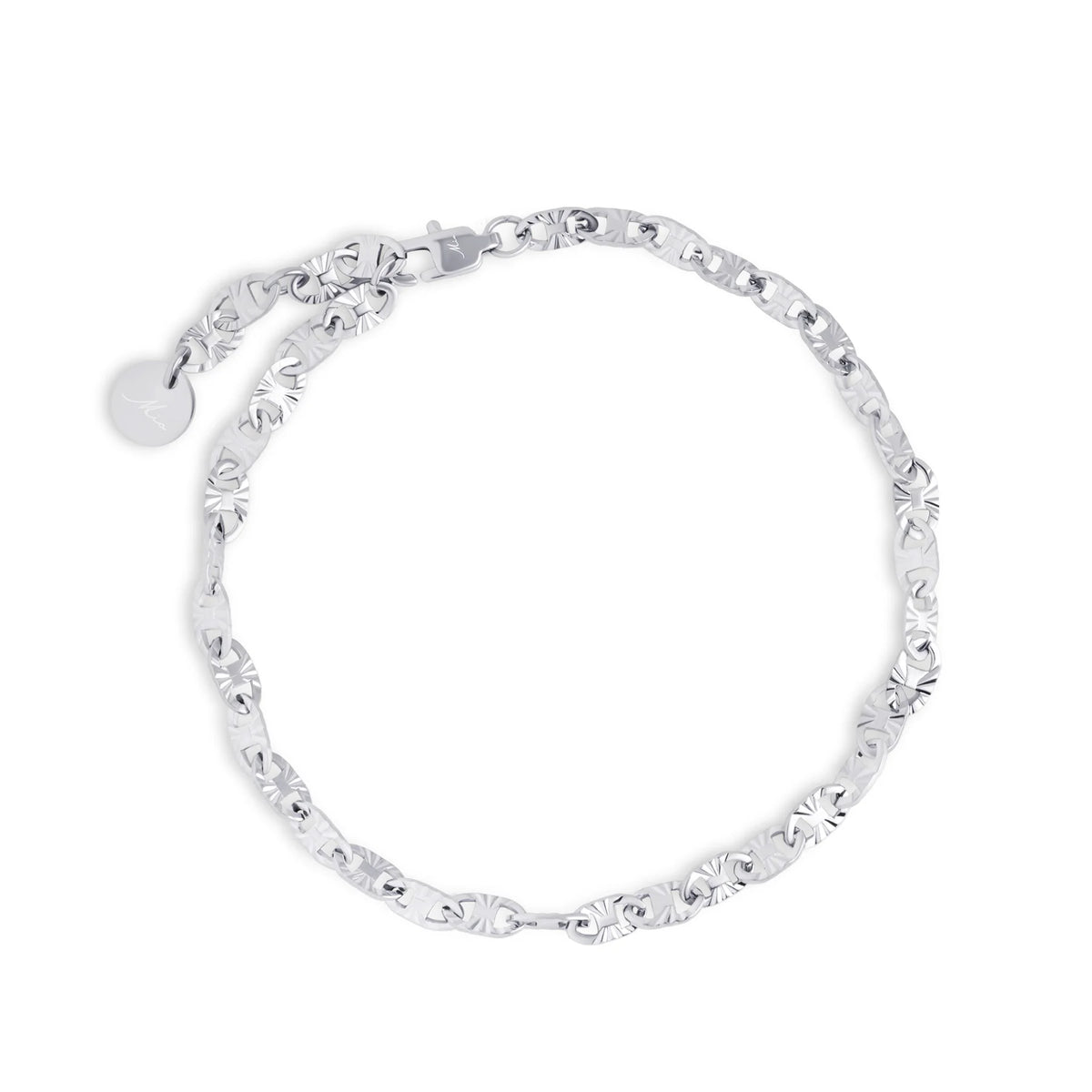 BRACELET CHEVILLE ACIER INOXYDABLE DARCY