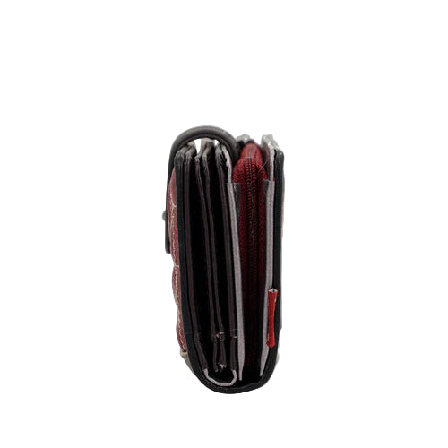 MOYEN PORTEFEUILLE RFID MADEMOISELLE NOIR - ANEKKE