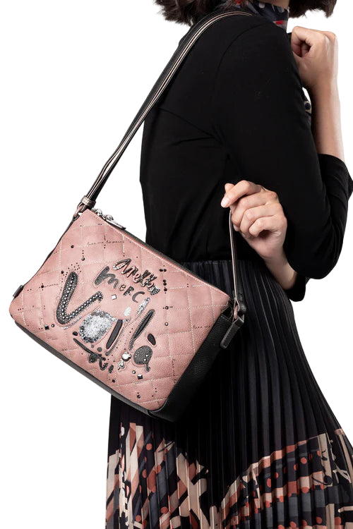 SAC BANDOULIÈRE PARISIEN 3 COMPARTIMENTS - ANEKKE