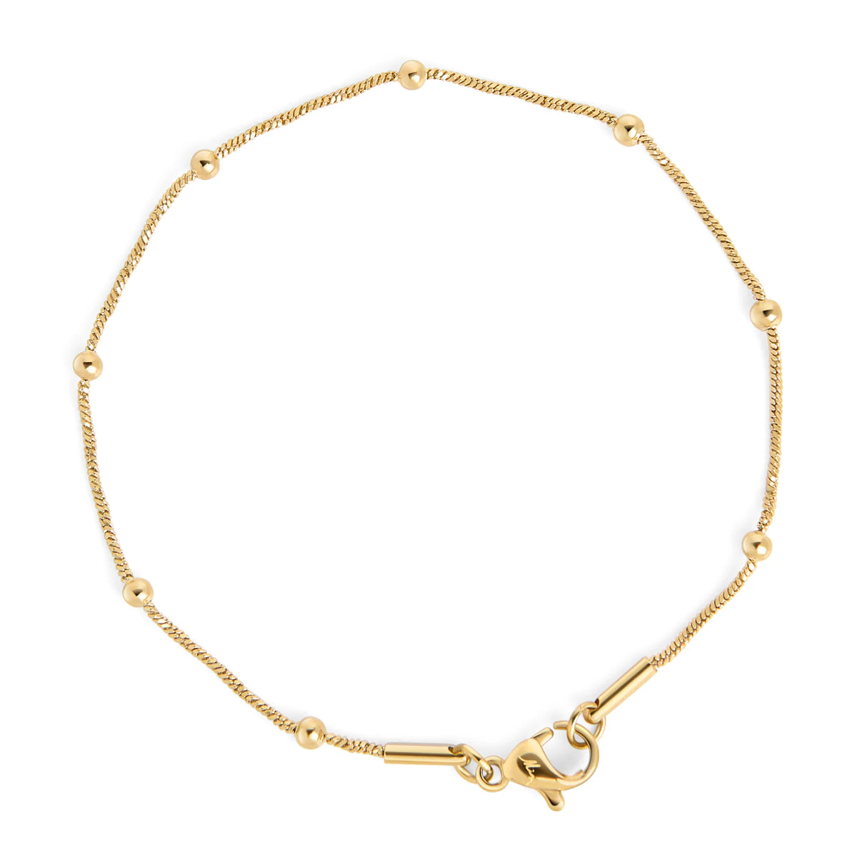 BRACELET ACIER INOXYDABLE DORE JULIA - MIA BIJOUX