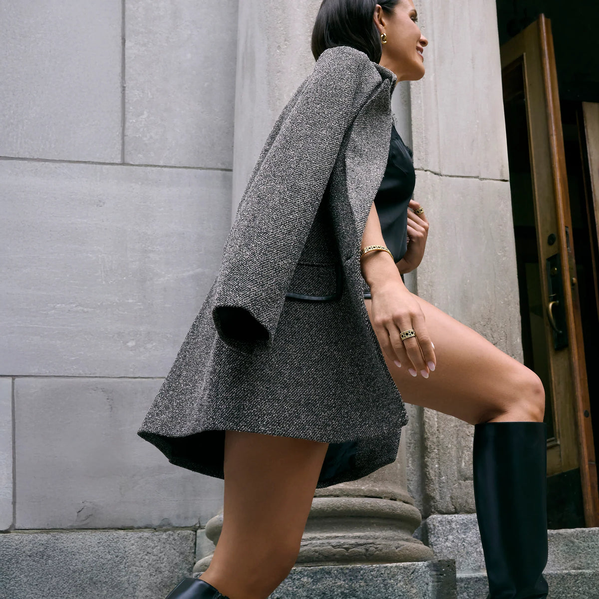 BRACELET JONC ORNEMENTAL ACIER INOXYDABLE - MIA BIJOUX